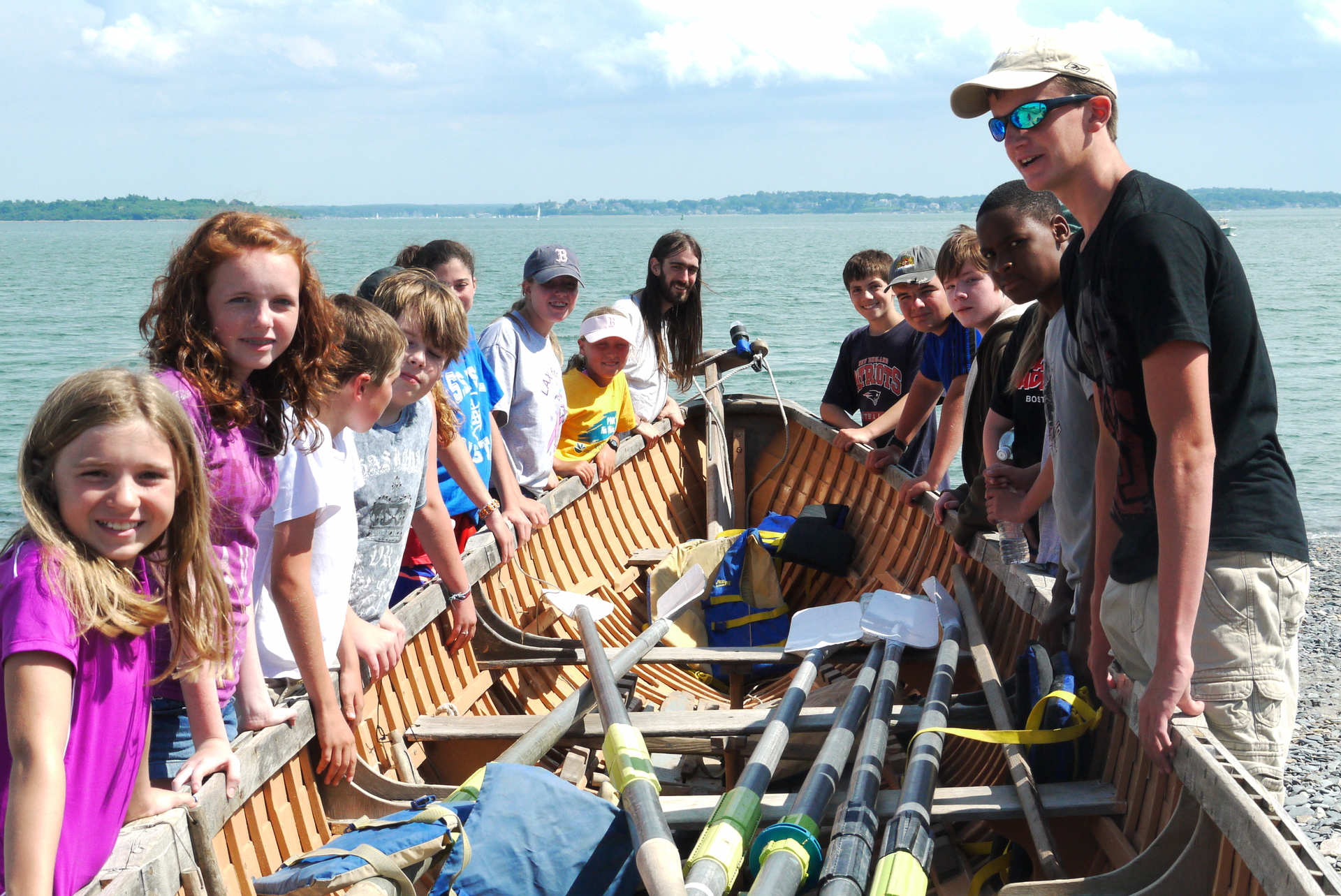 Summertime South Shore Youth Rowing